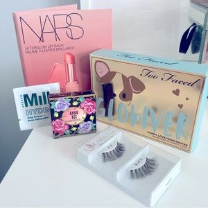5 Piece GLOW Set - Too Faced, Anna Sui, Nars, Milk Makeup, Kara